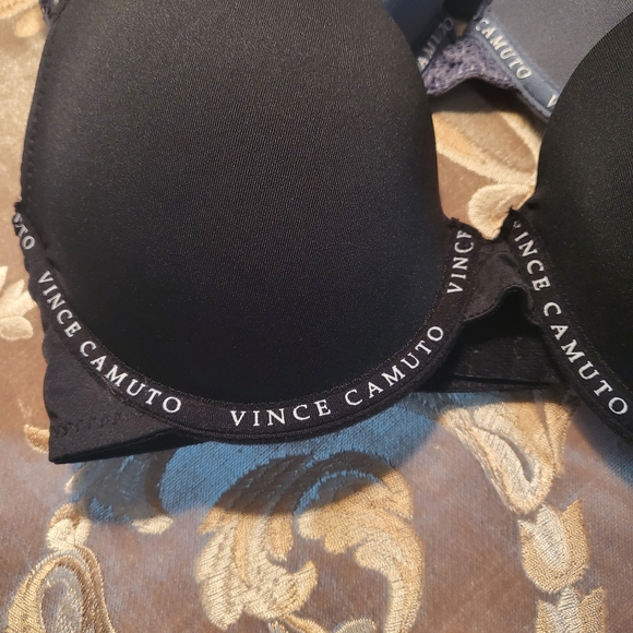 Vince Camuto 2 34C bras black and gray New - Picture 2 of 6